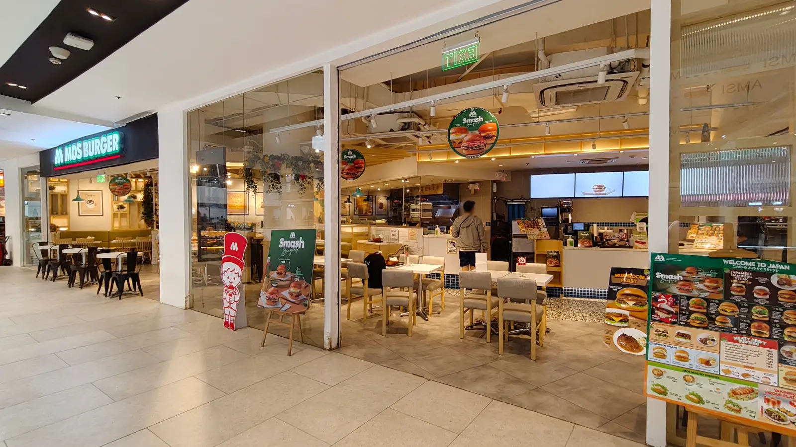 MOS BURGER in Glorietta